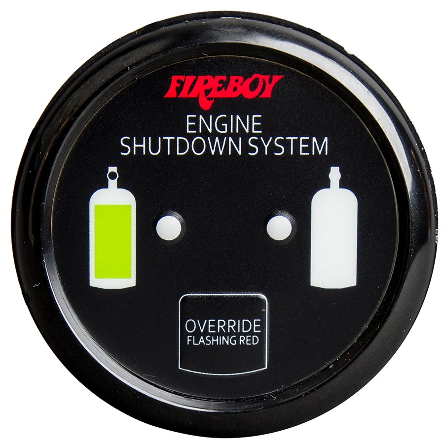 Fireboy-Xintex Engine Shutdown System Deluxe Helm Display (DU-RBH-20-R)
