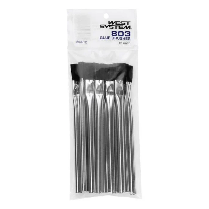 West System 1/2in Glue Application Brushes -12 pack (803-12)