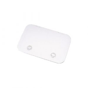 Bomar 7 x 11 Stark White Hatch G81030--W