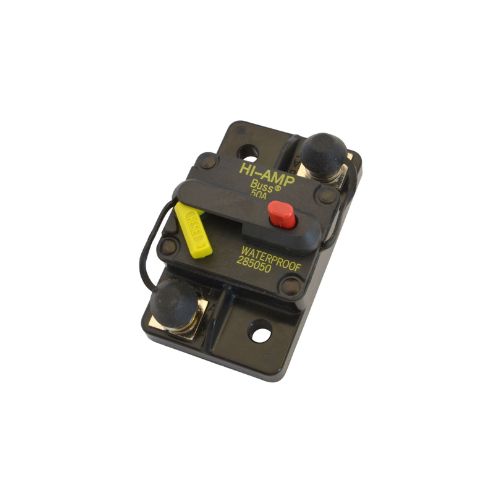 Bussmann 50A Ckt Brkr Flushmt CB285F-50