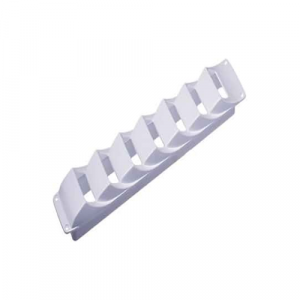 Det-Mar Wht Louvered Vent 14 7-2-1