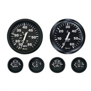 Faria Euro Black Inboard 6-Gauge Kit - KT9799