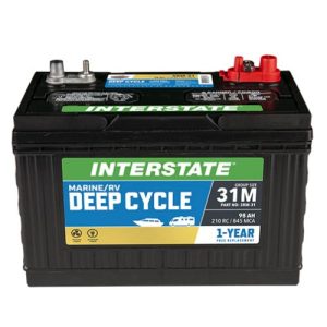 Interstate Battery Group 31M Deep Cycle Battery, 845CA - SRM-31