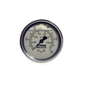 Parker Water Purification 0-60 Psi Gauge Back 40-0303