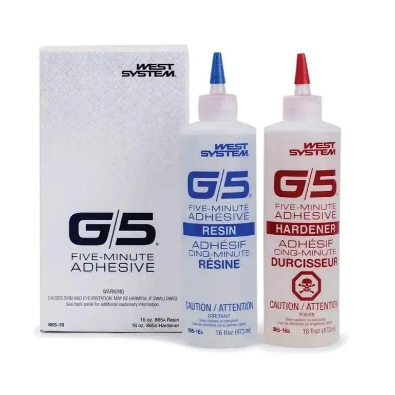 West Systems G/5 2 Part Adhesive - Clear Pint (865-16)