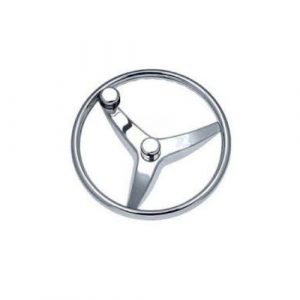 Schmitt Marine 13.5in 22 Deg Dish Sport Steering Wheel w/Knob - 4161321FGK