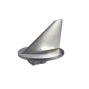Tecnoseal Zinc Trim Tab Anode for Mercury 35hp & Up, Replaces 31640 - 00800