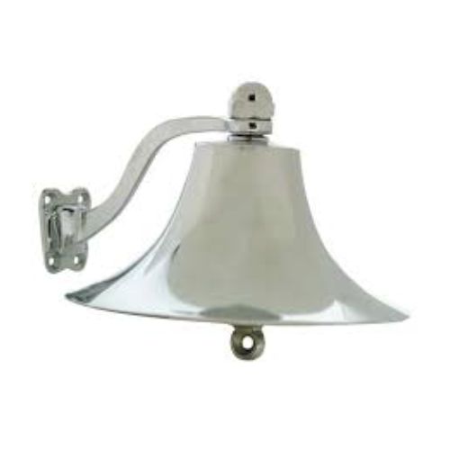 Whitecap 12in Chrome Ships Bell - S-0813