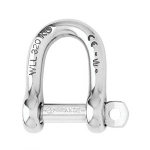 Wichard 5/16in D Shackle - 1204W