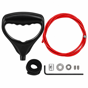 TH Marine G-Force Trolling Motor Handle & Cable, Black - GFH-1G-DP