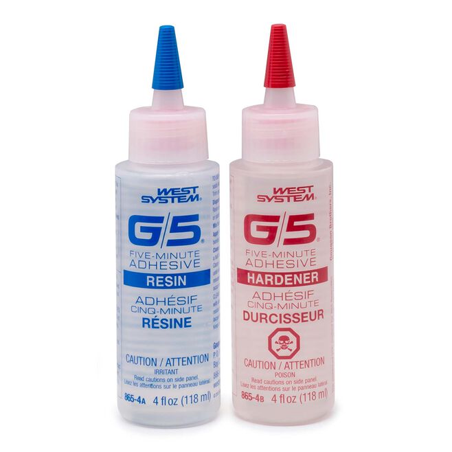 West System G/5 5 Minute Epoxy Adhesive - 8oz (865-4) - Image 2