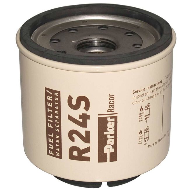 Racor Spin-On Fuel Filter/Water Separator - 2 Micron (R24S)