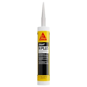 Sikaflex Sikasil N Plus Neutral Cure Silcone Sealant, 10oz, Clear - 432053