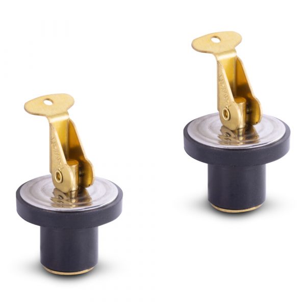 Moeller 5/8in Baitwell Plug 2/Pk 05307010 Boat Owners Warehouse