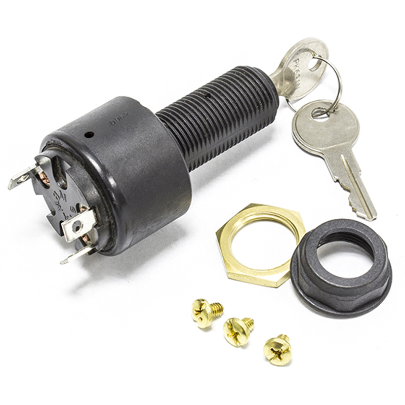 Sierra Ignition Switch - 3 Position Conventional Switch Function: Off