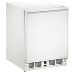 U-Line White Compact 21in Refrigerator & Crescent Ice Maker - UMRI121-WS01A