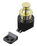Sugatsune Gold Push Knob Latch - PKL-08/GA