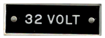 Bernard Engraving Id Plate /32-Volt IP29