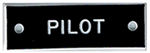 Bernard Engraving Id Plate /Pilot IP69