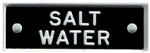 Bernard Engraving Id Plate /Salt Water IP110