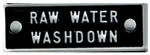 Bernard Engraving Id Plate /Raw Water Wshdn IP138