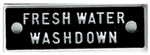 Bernard Engraving Id Plate /Fresh Watr Wsdn IP139