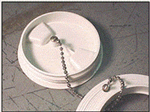 Beckson 8in SS Deckplate Chain DPA-2