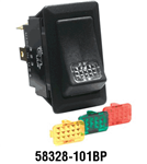 Cole-Hersee Off-On Lit Rocker Switch 58328-101-BP