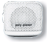 Poly Planar 8W VHF Extension Speaker, Surface Mount, White - MB21W