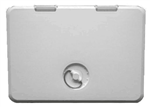 TH Marine Sure-Seal Non Locking Hatch, Polar White, 13in x 17in - HAT-1317-2-DP