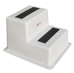 Taylor Made Double Tread Stepsafe Dock Step, White - 47200