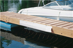 Taylor Made Dock Pro HD Vinyl Dock Bumper, White, 35-1/2in x 4in x 5in - 45500