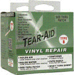 Tearepair 3in X 5Ft Vinyl Repair Kit D-ROLL-B-20