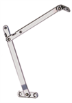 Perko Chrome Plated Brass 10in Hatch Support Braces, Pair - 0762DP1CHR