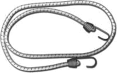 Bungee International 13/32 X 24 Bungee W/Ss Hook NS11-60PB Boat Hook Straps & Cords 287601