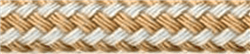 Bucaneer Rope 5/8 X 35 Gld/Wh Dock Line 30-00535 Braided Dock Lines 232575