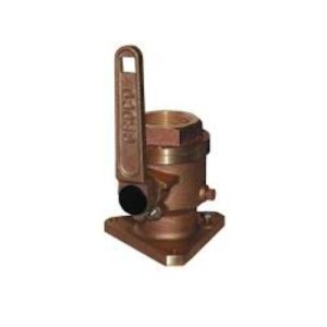 Groco 1-1/2 Full Flow Seacock Flange BV-1500