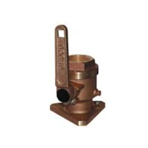 Groco 1-1/4 Full Flow Seacock Flange BV-1250