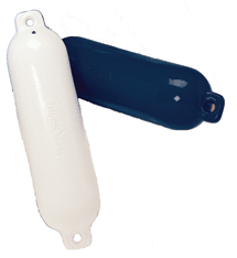 Taylor Made 5-1/2 X 20 Blue Fender 41022 Twin Eye Cylindrical Fenders 232838