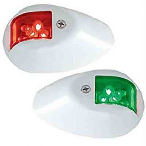 Perko 24V LED Side Lights, White Bronze – 0602DP2WHT Navigation Lights 0602DP2WHT
