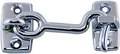 Perko 1199DP3CHR Door Hook - 3", Zinc