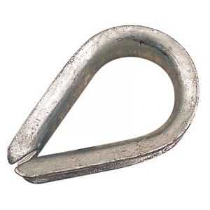 Seadog Galv Rope Thimble 1/2in 172012 Boat Thimbles 172012