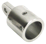Whitecap 1in SS Bimini HD Top Fitting Assembly Top Cap - 6159C