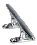 Whitecap 8 in Ss Hollow Base Cleat 6010C Boat Cleats 240008