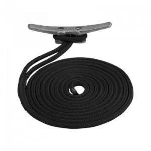 Seadog Dbl Braid Dock Line 1/2X15 Blk 302112015BK-1 Braided Dock Lines 302112015BK-1