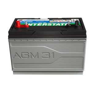 Interstate Battery Group 31 AGM Dual Purpose Battery, 1155CA - 31M-AGM