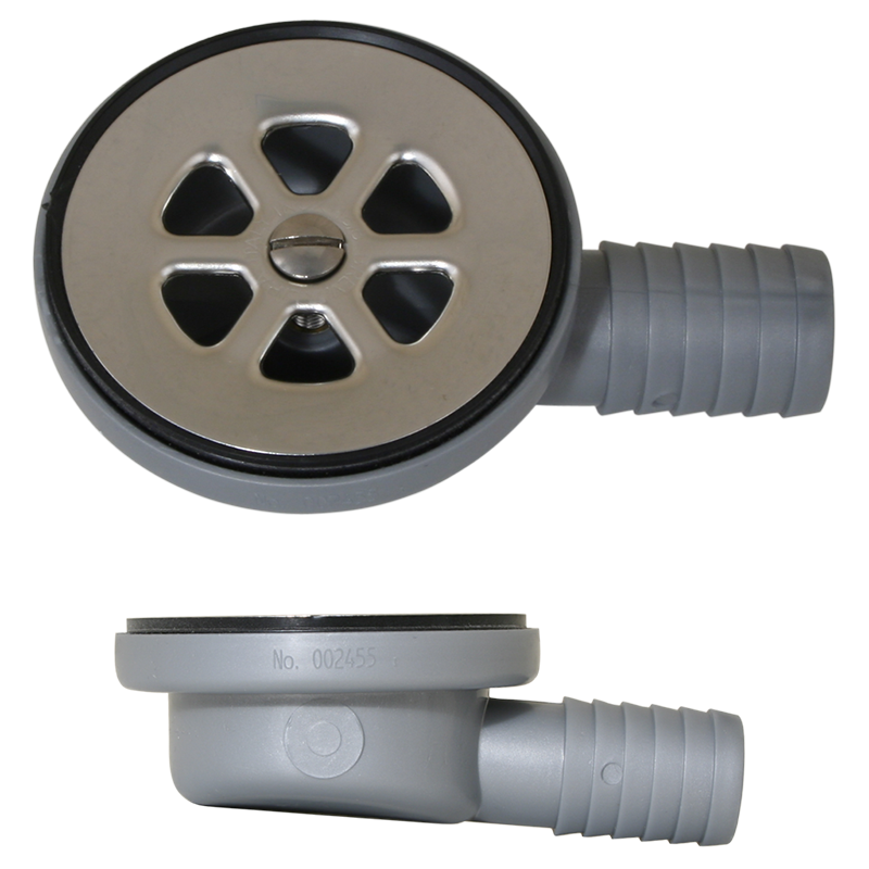 Scandvik Flush Shower Drain 10307P Boat Owners Warehouse Marine
