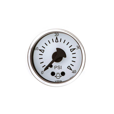 VDO Alntar Wht 40 Psi Wt 150-15283 Water Pressure Gauges 150-15283