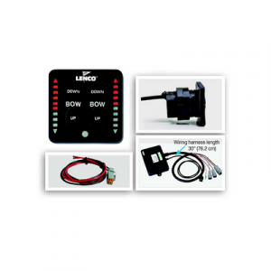 Lenco Marine Led Tactile Tab Cont 15270-001 Trim Tab Controls & Switches 15270-001