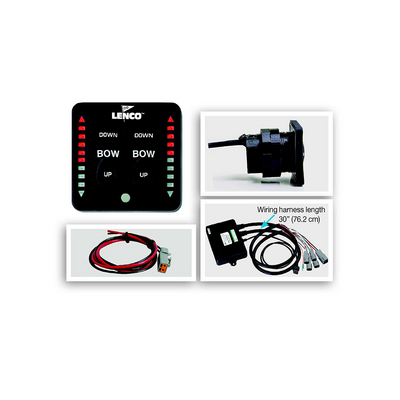 Lenco Marine Led ind Tactile 15271-001 Trim Tab Controls & Switches 15271-001